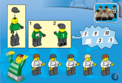 LEGO 3404 instructions page 3 – build guide