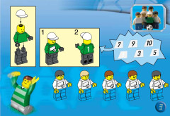 LEGO 3405 instructions page 3 – build guide