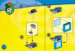 LEGO 3406 instructions page 12 – build guide