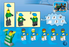 LEGO 3406 instructions page 3 – build guide