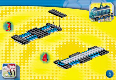 LEGO 3406 instructions page 5 – build guide