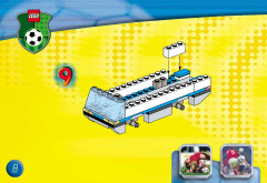 LEGO 3406 instructions page 8 – build guide