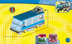 LEGO 3411 instructions page 13 – build guide