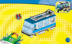 LEGO 3411 instructions page 15 – build guide