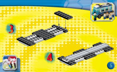 LEGO 3411 instructions page 5 – build guide