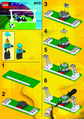 LEGO 3413 instructions page 1 – build guide