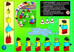 LEGO 3416 instructions page 2 – build guide