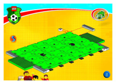 LEGO 3420 instructions page 8 – build guide