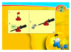 LEGO 3421 instructions page 13 – build guide