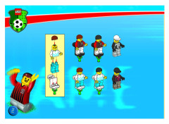 LEGO 3421 instructions page 2 – build guide