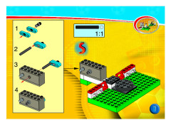 LEGO 3422 instructions page 7 – build guide