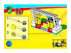 LEGO 3424 instructions page 10 – build guide