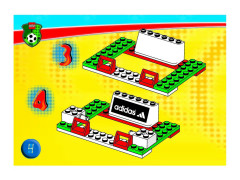 LEGO 3424 instructions page 4 – build guide