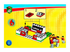 LEGO 3424 instructions page 6 – build guide