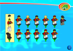 LEGO 3425 instructions page 3 – build guide