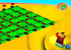 LEGO 3425 instructions page 9 – build guide