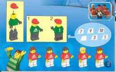 LEGO 3426 instructions page 3 – build guide