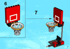 LEGO 3427 instructions page 11 – build guide