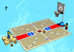 LEGO 3428 instructions page 11 – build guide