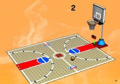 LEGO 3428 instructions page 21 – build guide