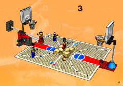 LEGO 3428 instructions page 23 – build guide