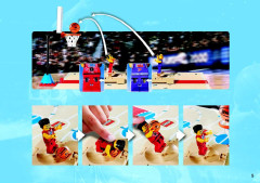 LEGO 3428 instructions page 5 – build guide