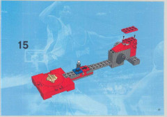 LEGO 3429 instructions page 17 – build guide