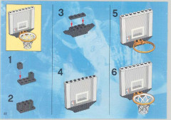 LEGO 3429 instructions page 22 – build guide