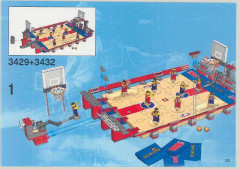 LEGO 3429 instructions page 33 – build guide
