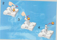 LEGO 3429 instructions page 5 – build guide