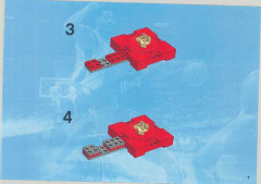 LEGO 3429 instructions page 7 – build guide