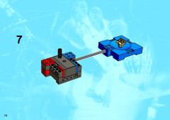 LEGO 3430 instructions page 10 – build guide