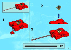 LEGO 3430 instructions page 11 – build guide