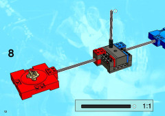 LEGO 3430 instructions page 12 – build guide