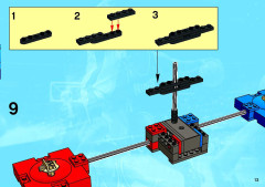 LEGO 3430 instructions page 13 – build guide