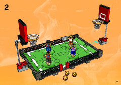 LEGO 3430 instructions page 21 – build guide