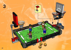 LEGO 3430 instructions page 22 – build guide