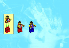 LEGO 3430 instructions page 4 – build guide