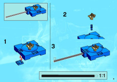 LEGO 3430 instructions page 9 – build guide