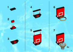 LEGO 3431 instructions page 13 – build guide