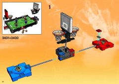 LEGO 3431 instructions page 20 – build guide