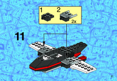 LEGO 3439 instructions page 11 – build guide