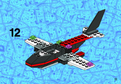 LEGO 3439 instructions page 13 – build guide