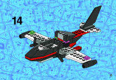 LEGO 3439 instructions page 15 – build guide