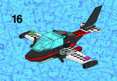 LEGO 3439 instructions page 17 – build guide