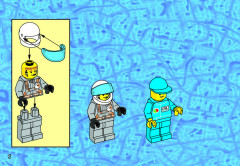 LEGO 3439 instructions page 2 – build guide