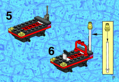 LEGO 3439 instructions page 21 – build guide