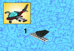LEGO 3439 instructions page 3 – build guide