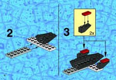 LEGO 3439 instructions page 4 – build guide