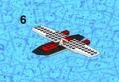 LEGO 3439 instructions page 6 – build guide